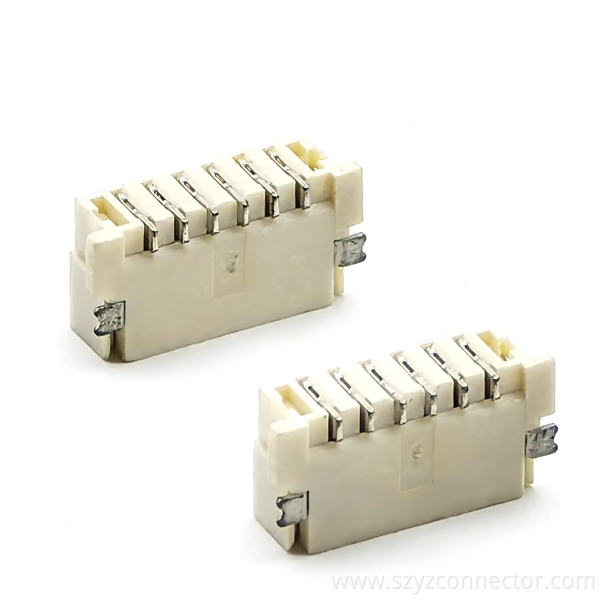 SHJ1.0mm Wafer Horizontal SMT Type 3711K Pin header Connector 6P